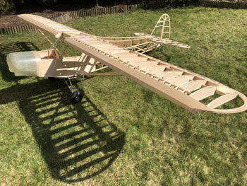 Piper Super Cub KIT 1:3 3580mm (model balsowy)