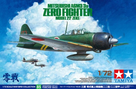 Mitsubishi A6M3/3a Zero Fighter Model 22 (Zeke) 32 1:72 | Tamiya 60785