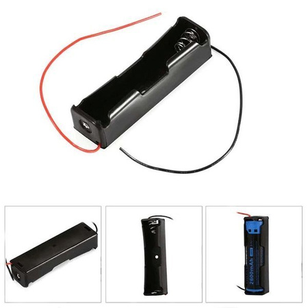 Koszyk na 1 ogniwo Li-Ion 18650 (3,7V) | 8527