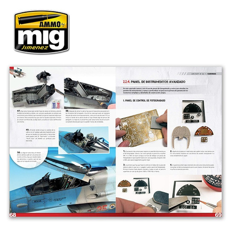 Encyklopedia Modelarska Encyclopedia of Aircraft Modelling Techniques Vol. 1 Cockpits Diego Quijano | 6050 AMMO BY MIG JIMENEZ