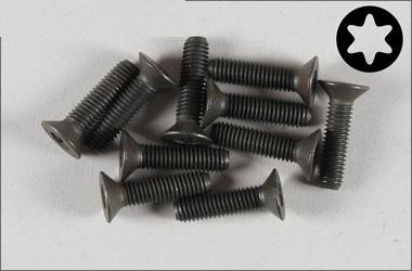 Śruby M5x20mm 10szt. (stożkowa główka, torx) - FG 6922/20
