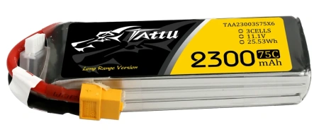 Tattu 11.1V 15C 3S 10000mAh Lipo Battery Pack