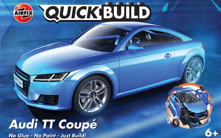 QUICKBUILD Audi TT Coupe Samochód z Klocków | J6054 AIRFIX