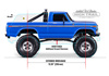 TRX-4 FORD F150 RANGER XLT 1:10 (CZARNY) | 92046-4-BLK TRAXXAS