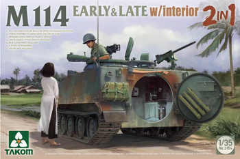 M114 Early & Laate w/interior (2in1) | Takom 2154