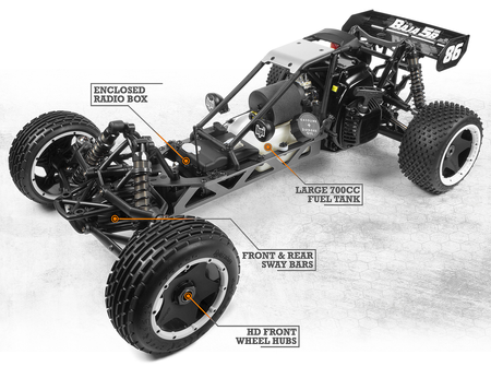 Baja 5B GAS SBK 1:5 2WD (Self Build Kit) | 160323 HPI