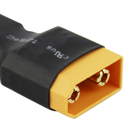 Przejściówka gniazdo XT60 <-> wtyczka XT90 - Amass
