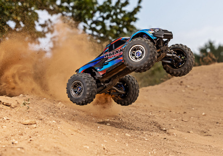 Traxxas Maxx Ultimate 4S 1/10 Niebieski Samochód RC Model Zdalnie Sterowany | 89087-4-BLUE