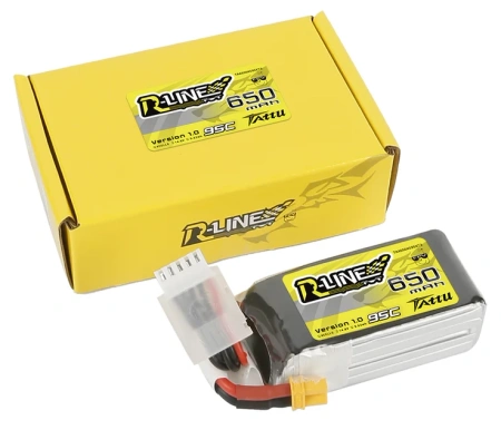 Akumulator LiPo 650mAh 14,8V 95C 4S1P XT30 R-Line Version 1.0 | TAA6504S95XT3 TATTU