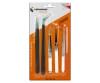 Pęsety Modelarskie Precyzyjne Metalowe 5szt. 11,5-15cm | VERGIONIC