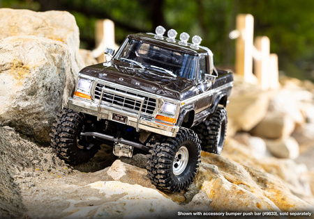 Traxxas TRX-4M Ford F-150 High Trail Edition 1:18 Crawler 4X4 Niebieski Samochód Zdalnie Sterowany Model RC | 97044-1-BLUE