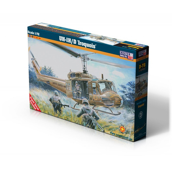 UH-1H/D Iroquois 1:72 | D-78 MISTERCRAFT