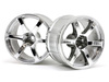 Felgi LP35 AVS T6 (2szt.) - chrom - 33467 HPI