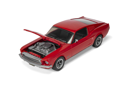 QUICKBUILD Ford Mustang GT 1968 Samochód z Klocków | J6035 AIRFIX