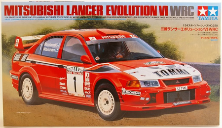 Mistubishi Lancer Evolution VI WRC Tommi Makinen | Tamiya 24220