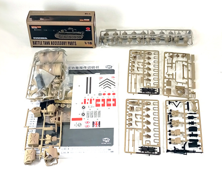 Czołg Zdalnie Sterowany British Challenger II 1/16 2,4GHz RTR V7.0 | 3908-1B HENG LONG