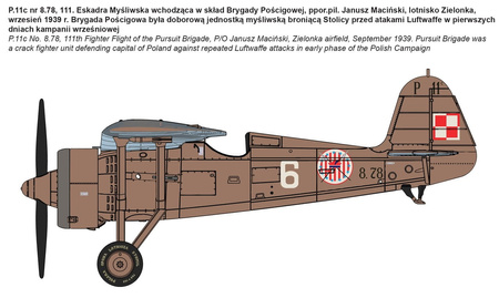 PZL P.11c Polish Fighter 1:72 | 72519 IBG