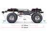 Traxxas TRX-4 Ford F-150 High Trail Edition 4X4 1:10 Brązowy Samochód Zdalnie Sterowany Model RC | 92046-4-BRWN
