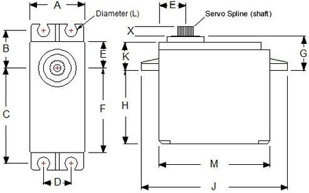 Serwo Cyfrowe TowerPro SG-5010 6,5kg/cm 0,2s/60° 4,8-6V 39g Standard