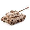 Little Story Drewniane Puzzle Model 3D Czołg Bat.-Chatillon Bourrasque World of Tanks 32,5x12,4x10,5cm | WOT04