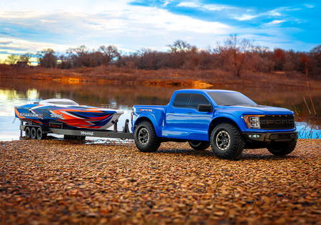 Spartan SR Motorówka Łódź Zdalnie Sterowana Czerwona | 103076-4 TRAXXAS
