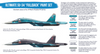 Zestaw farb akrylowych (Ultimate SU-34 "Fullback" Paint Set Russian Air Force) | HTK-BS58 HATAKA