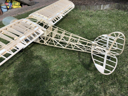 Piper Super Cub KIT 1:3 3580mm (model balsowy)