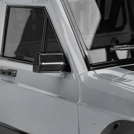 Karoseria Jeep Cherokee Pickup Crawler Hard Body Twarda 1/10 Szara | KAR000363 INJORA