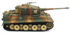 German Tiger 1 Mid Painted Camo RTR 2,4Ghz 1/24 Czołg Zdalnie Sterowany IR Dźwięk Taigen Kamuflaż | 3841-11-M-C HENG LONG