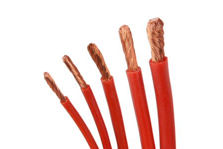 Przewód / kabel silikonowy 6,0 mm2 - czerwony - 1mb.