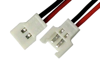 Złącza Molex z przewodami (wtyk + gniazdo)