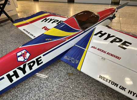 Weston UK Hype 3D model spalinowy (1500mm)