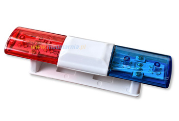 Oświetlenie policyjne LED 1:10 / 1:8 (5 trybów) | GPX