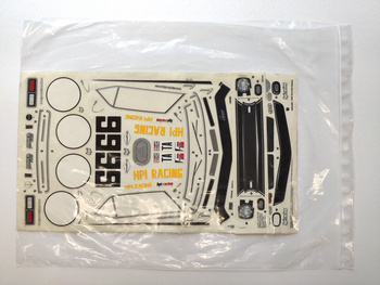 Naklejki Chevrolet Camaro 1968 (1:10) | 9494-001 / 002 HPI