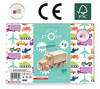 Little Story Drewniane Puzzle Model 3D Ciężarówka 18,5x6,6x9cm | D004