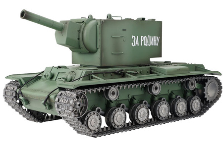 Czołg Zdalnie Sterowany Russian KV-2 1:16 RTR 2,4Ghz Model RC | 3949-1B HENG LONG