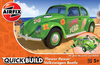 QUICKBUILD Flower Power Volkswagen Beetle Samochód z Klocków | J6031 AIRFIX