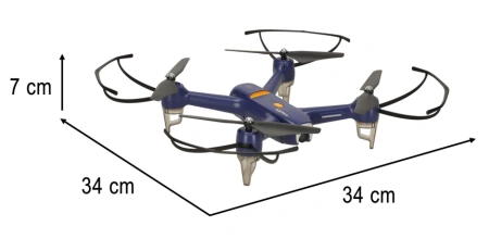 Dron RC Syma X31 Kamera HD 2K 4K 2,4GHz GPS 5G 2 Akumulatory