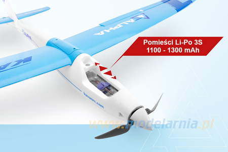 Alpha 1500 V2 ARF - niebieska | KAVAN