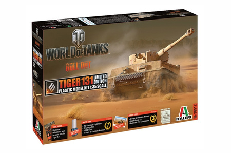 TIGER 131 EU WoT (Limited edition) WORLD OF TANKS 1:35 | Italeri 36512