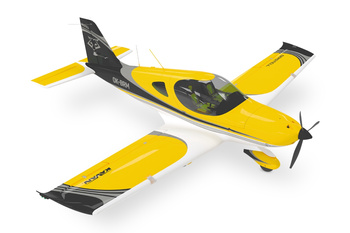 Bristell B23 1600mm ARF Żółty Samolot Zdalnie Sterowany Model RC | KAV02.8079 KAVAN