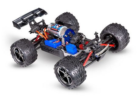 Traxxas E-Revo 1:16 4WD Czerwony Samochód Zdalnie Sterowany Model RC | 71054-8-RED