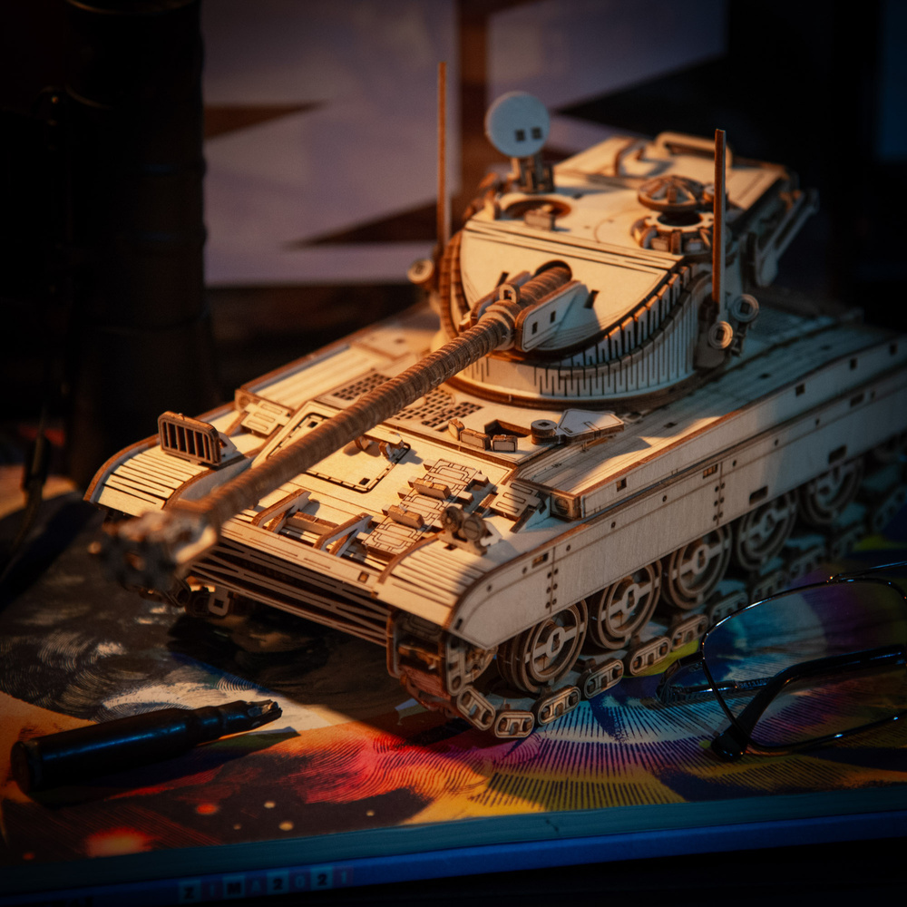 Little Story Drewniane Puzzle Model 3D Czołg M4A3E8 Sherman World of Tanks 34,4x14,2x15,5cm | WOT01 pol_pl_Little-Story-Drewniane-Puzzle-Model-3D-Czolg-M4A3E8-Sherman-World-of-Tanks-34-4x14-2x15-5cm-WOT01-1016500_7