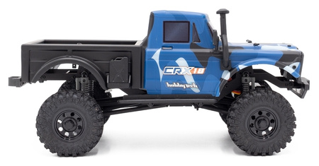 Hobbytech CRX18 Crawler 4WD 1/18 Niebieski Samochód Zdalnie Sterowany Model RC | 1.CRX18-BL