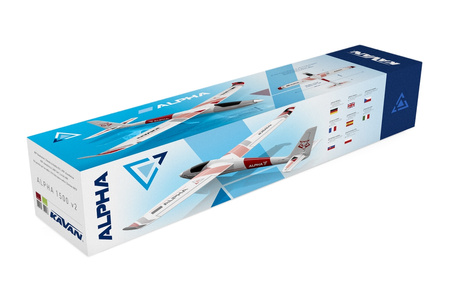 Motoszybowiec Kavan Alpha 1500 V2 RTF 1492mm Zielony Samolot Zdalnie Sterowany Model RC | KAV02.8075V2RTF