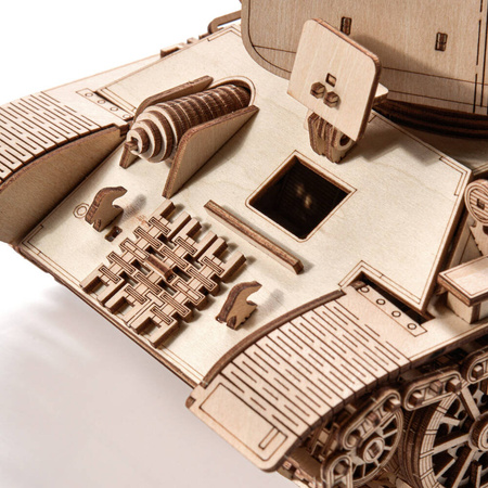 Little Story Drewniane Puzzle Model 3D Czołg T-34-85 World of Tanks 37x14,2x12cm | WOT02