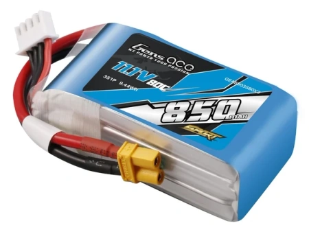 GENS ACE 750MAH 11.1V 60C 3S1P LIPO BATTERY PACK WITH XT30