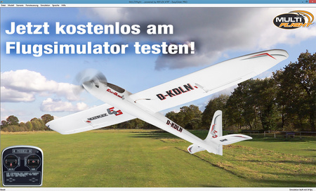 Motoszybowiec Multiplex Easy Glider 4 1800mm RTF (Mode 1+3) | 13272 MULTIPLEX