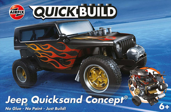 QUICKBUILD Jeep Quicksand Concept Samochód z Klocków | J6038 AIRFIX