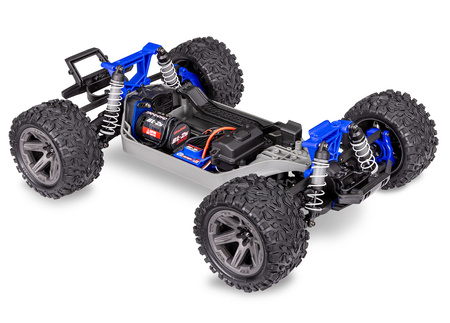 Traxxas Rustler 4X4 BL-2S 1:10 4WD Czerwony Samochód Zdalnie Sterowany Model RC | 67164-4-RED